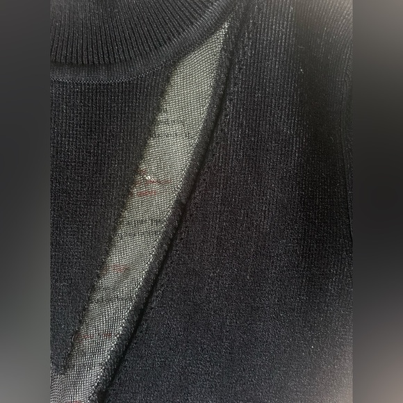 Cushnie - Sheer Panel Body-Con Dress - Picture 7 of 9